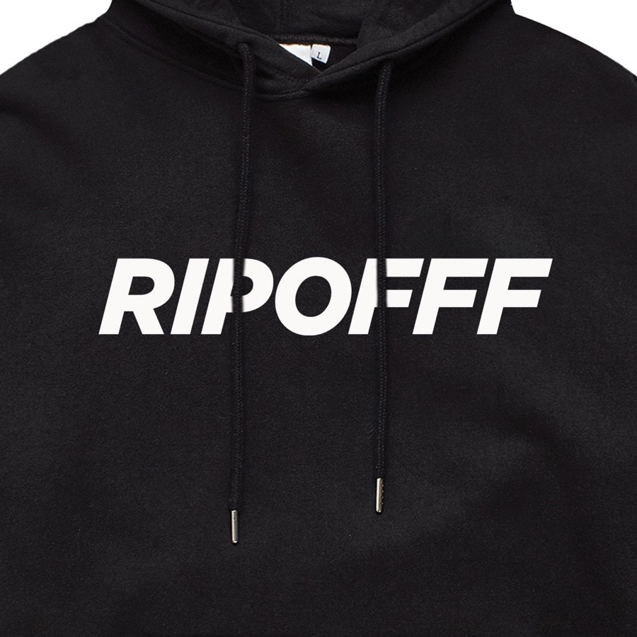 Áo BASIC RIPOFFF LOGO HOODIE 2.0