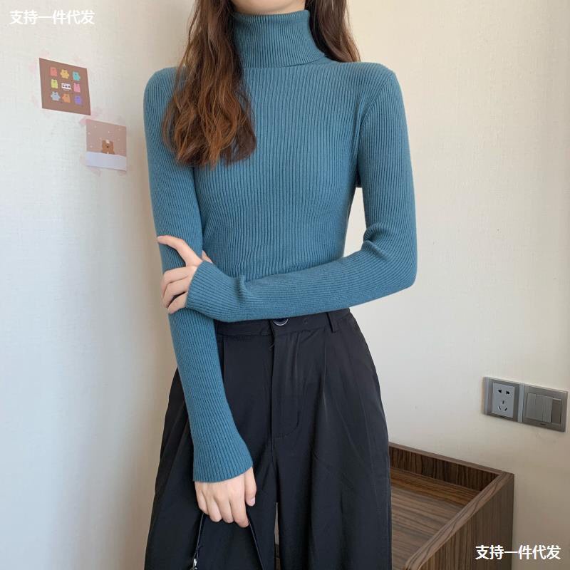 Áo Len Cổ Lọ Nữ Lông Cừu Hàng Quảng Châu Cao Cấp | BigBuy360 - bigbuy360.vn