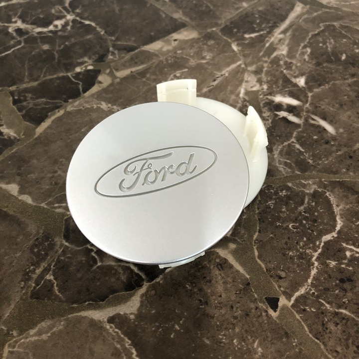 Logo chụp mâm bánh xe ô tô Ford đường kính 70mm Nhựa ABS