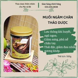 Muối ngâm chân thảo dược