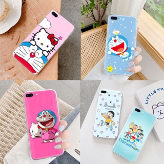 Ốp Điện Thoại Mềm Hình Doraemon Cho iPhone 11 6S 7 5 8 XR 6 5S Max SE Pro Plus VM67