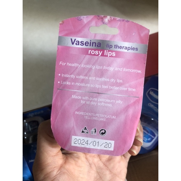 dưỡng môi vaseline 7g