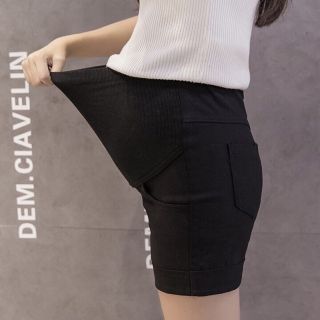 Quần short bầu lưng cao chống mỏi lưng