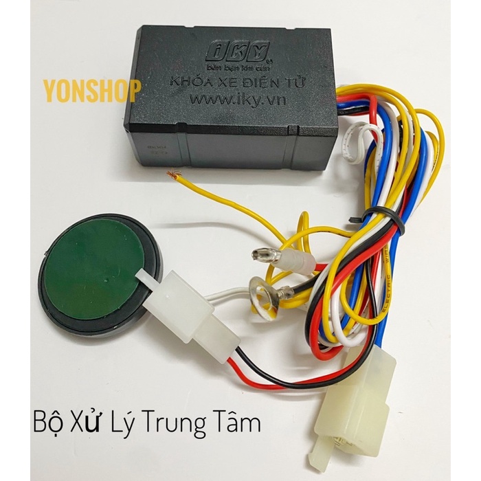 Bộ Khoá Chống Trộm Xe Máy, Tìm Xe Hiệu IKY FOUND