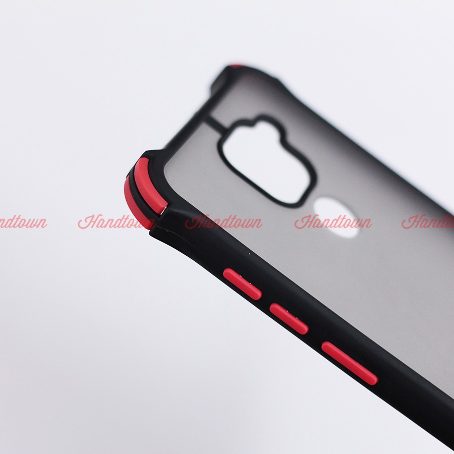 Ốp Lưng Chống Sốc Nhám Xiaomi Redmi Note 9 Note9 Xiaomi Redmi 10X Redmi10X 4G Viền Màu Thời Trang TPU Viền Dẻo Lưng Cứng