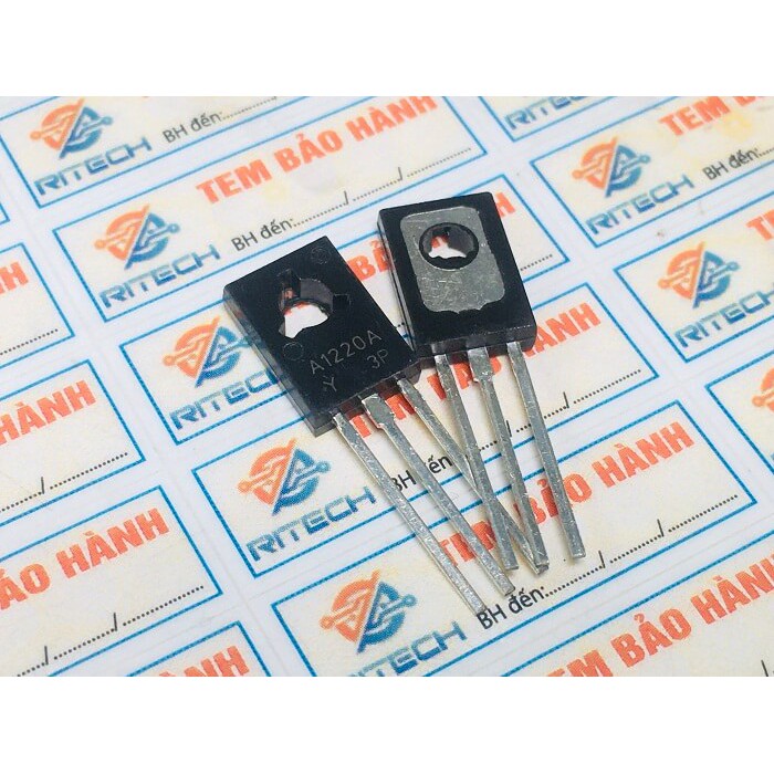 Combo 8 chiếc A1220A 2SA1220A-PNP Transistor 160V/1.2A TO-126