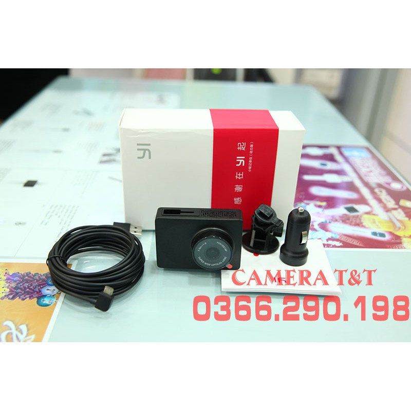 {NHẬP MÃ GIẢM GIÁ 300K} CAMERA HÀNH TRÌNH Ô TÔ XIAOMI YI 2K 1296P GÓC RỘNG 165 ĐỘ - KÈM THẺ NHỚ TÙY CHỌN