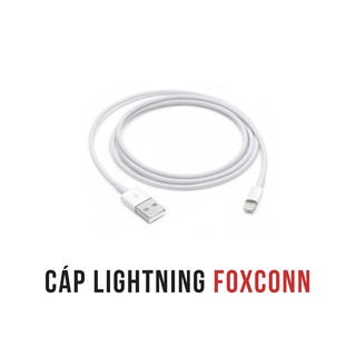 Dây Cáp Sạc Lightning Foxconn cho iPhone iPad dài 1m bảo hành 3 tháng Xoăn Store