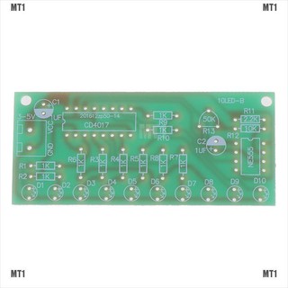 Bộ Mạch Đèn Led Ne555 + Cd4017 Pcb Tự Lắp Ráp 1