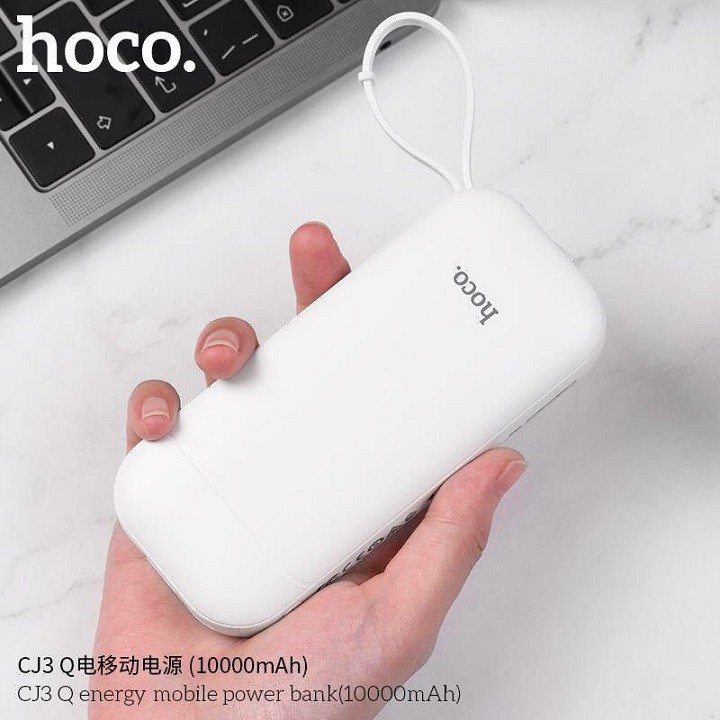 Sạc dự phòng Hoco CJ3 10.000mah ♥️Freeship♥️ Pin sạc dự phòng Hoco