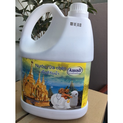 Nước rửa chén Anandi siêu sạch - 4 kg