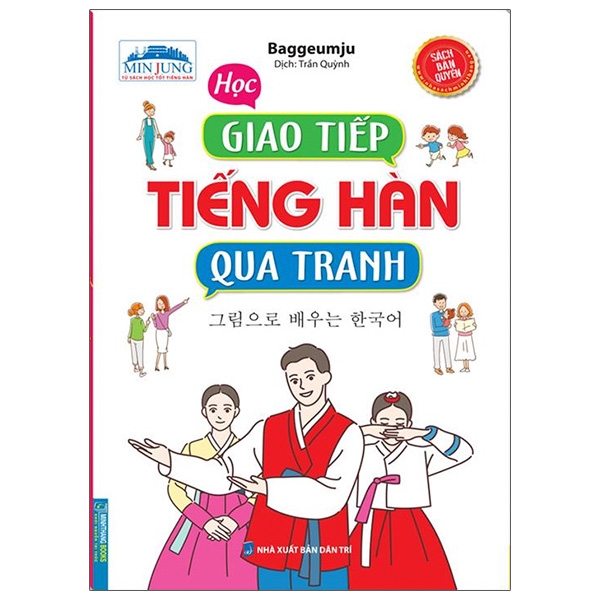 Sách - Học Giao Tiếp Tiếng Hàn Qua Tranh