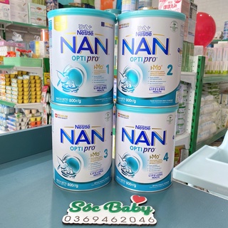 Sữa NAN Nga 800gr số 1, 2, 3, 4 - SÓC BABY