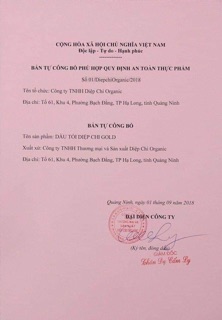 Dầu tỏi Diệp chi Gold +