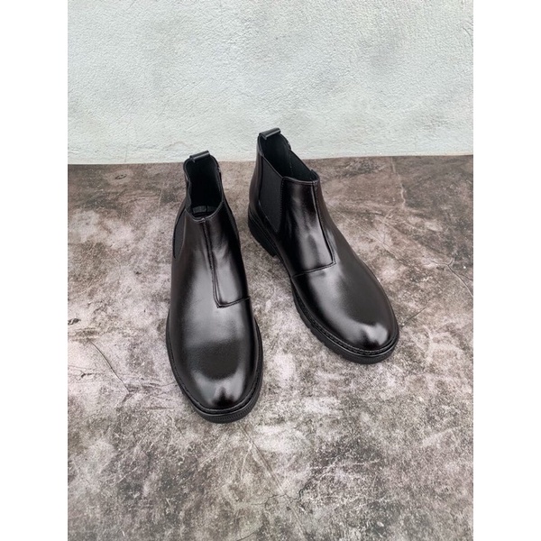 Giày Boots Chelsea Boot Classic đế khâu 2023 FS04