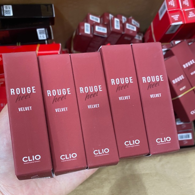 (Chính hàng) Son lì Clio Rouge Heel Velvet màu 10