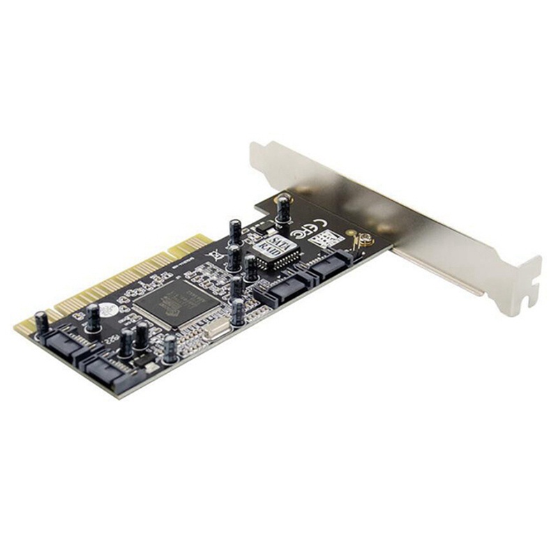 PCI Sil3114 SATA150 4-Channel to SATA RAID Array Card Sil3114 SATA Adapter Controller Chip Card for Computer