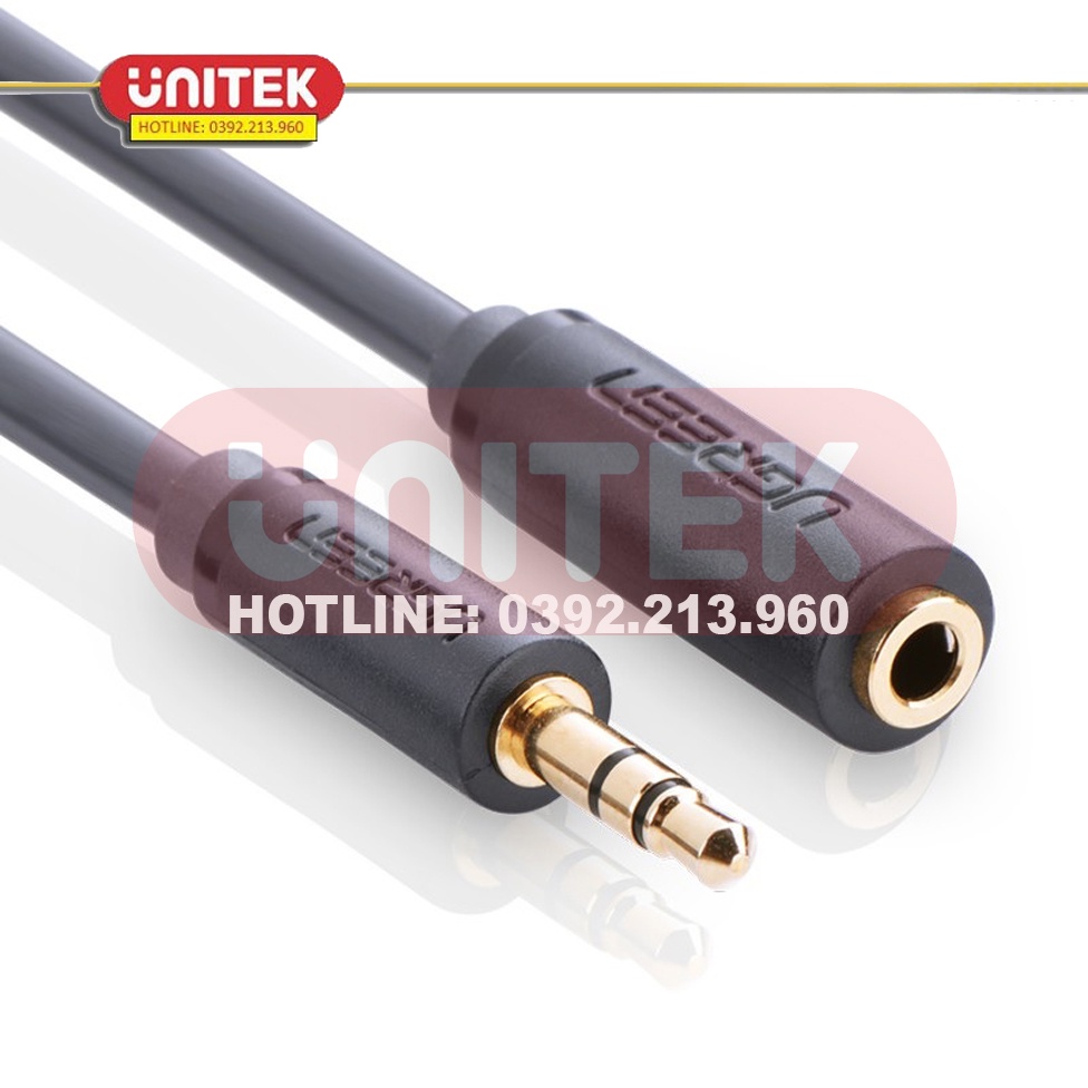 Cáp Nối Dài Audio 3.5mm Dài 0.5m/1m/3m Ugreen 10781/10782/10785