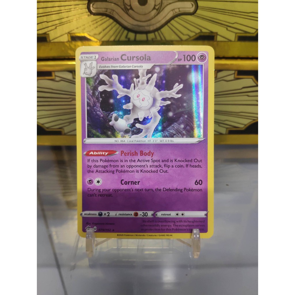 [ Dưa Hấu Yugioh ] Lá bài thẻ bài Pokemon Cursola