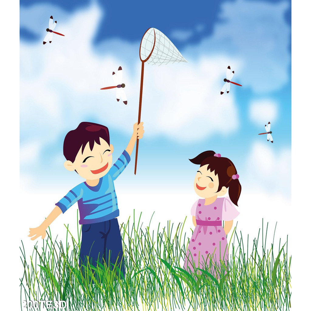 TRANH DÁN TƯỜNG LỚP HỌC, PHÒNG HỌC CHO BÉ - TRANH DÁN PHÒNG TRẺ EM HÌNH ẢNH DỄ THƯƠNG