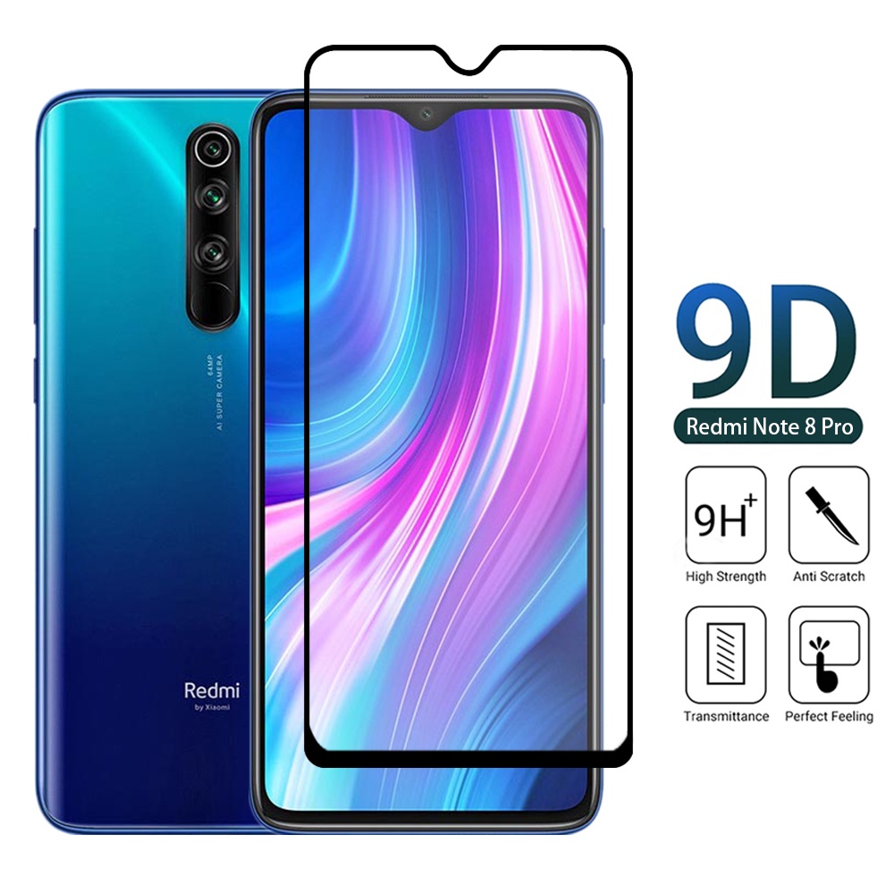 Tempered Glass Screen Protectors Film For Xiaomi Redmi Note 10 9 8 7 6 5 GO S2 4A 5A 7A 8A 9T 9A 9C T A C X 4X 8T 9S 10S Pro Max 4G 5G Full Frame Cover Anti Blue Light HD Transparent Clear Glass Film
