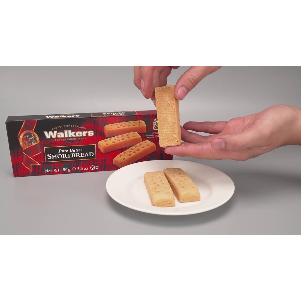 Bánh quy bơ giòn Walkers Shortbread Butter 150g KPHUCSINH - Hàng Chính Hãng