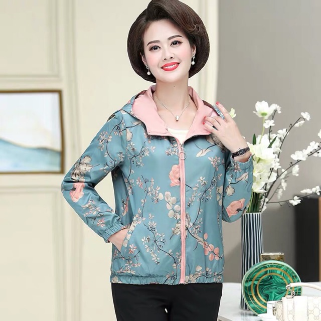 ÁO GIÓ TRUNG NIÊN 2 mặt
