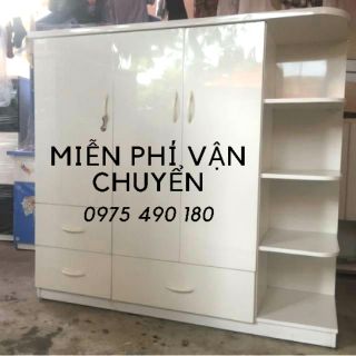 Tủ nhựa đài loan kèm kệ Bn18