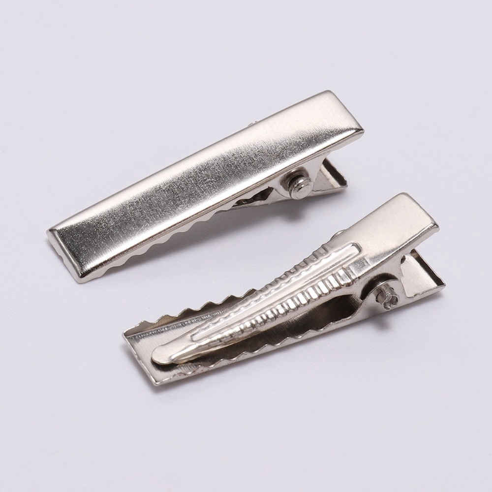 Set 20 kẹp tóc cá sấu ST.KUNKKA 30/ 40/ 45/ 55mm có răng dùng cho tự làm kẹp tóc