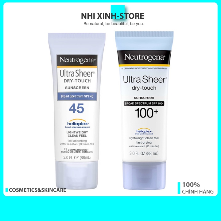 Kem Chống Nắng Neutrogena Ultra Sheer Dry Touch Sunscreen