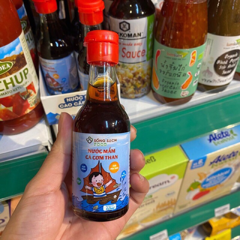 Nước mắm cá cơm cho bé ăn dặm từ 1 tuổi (chai 60ml)