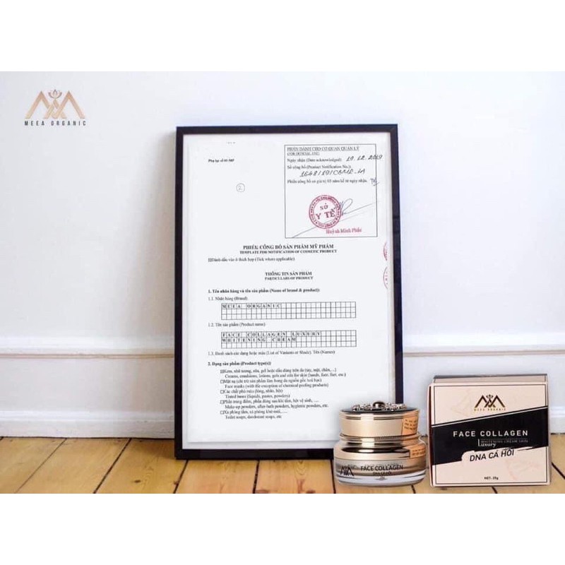 KEM FACE DNA CÁ HỒI MEEA