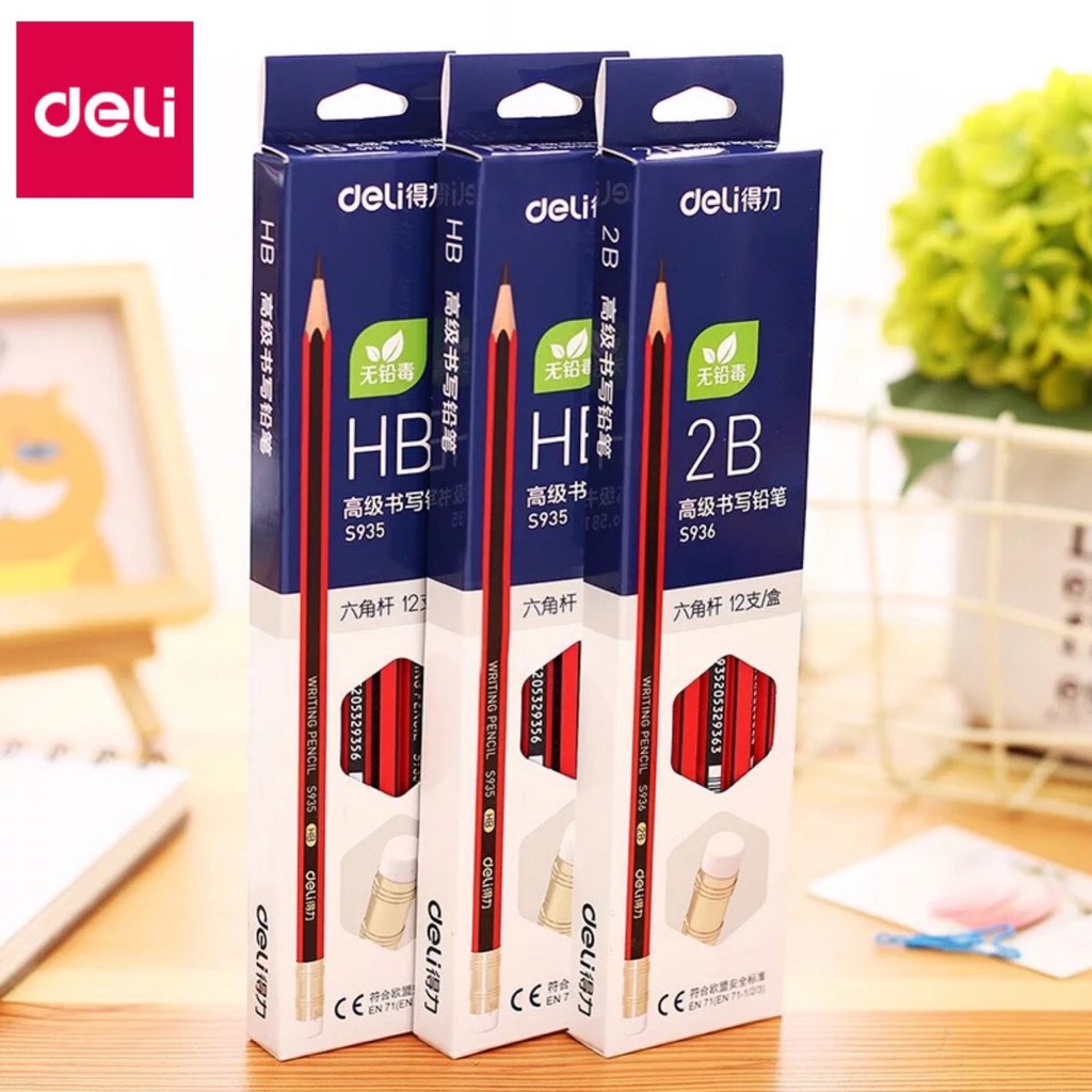 Bán lẻ 1 cây bút chì HB cao cấp deli