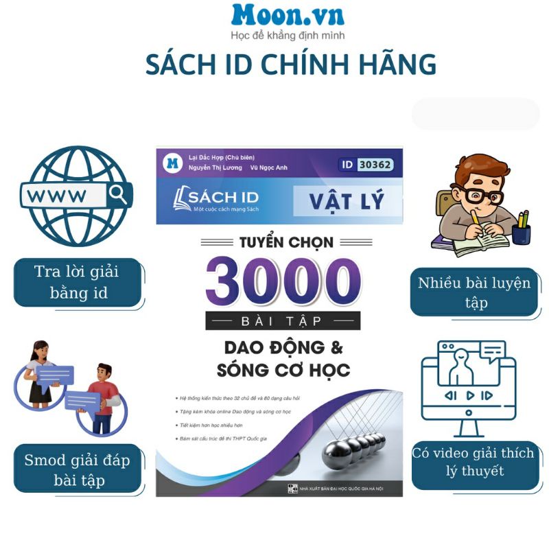 Sách - Tuyển Chọn 3000 Bài Tập Vật Lý Dao Động Và Sóng Cơ Học