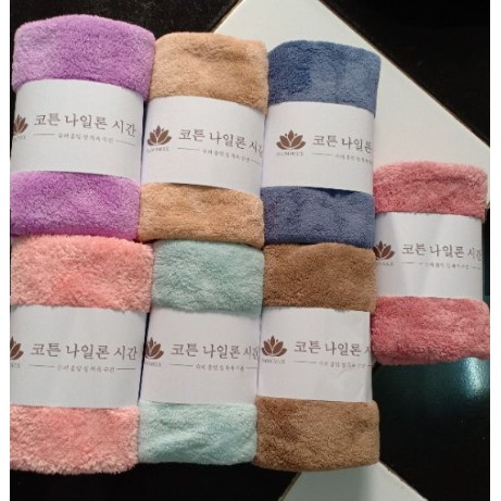 Khăn mặt siêu mềm KT 30x50cm . anhemgau