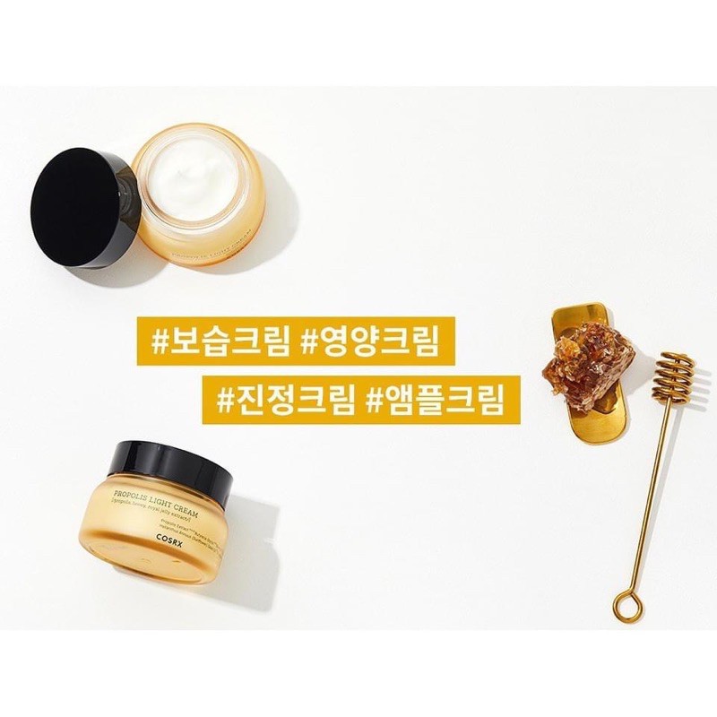 KEM DƯỠNG KEO ONG COSRX PROPOLIS LIGHT CREAM