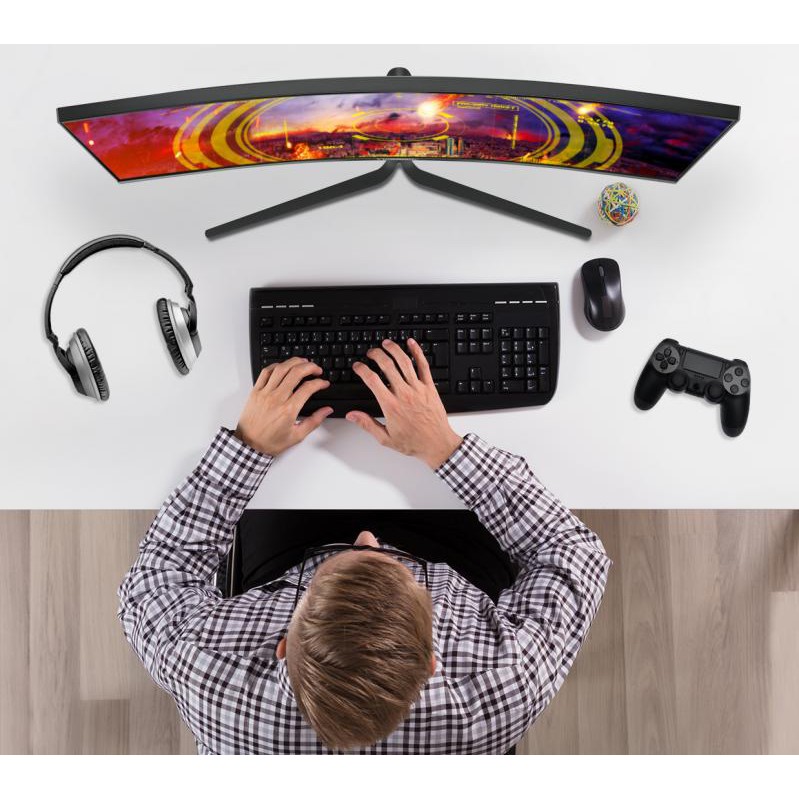Màn Hình Cong Gaming ViewSonic VX2758-C-MHD 27" FullHD 5ms 144Hz AMD FreeSync VA - Hàng Chính Hãng - Bảo hành 24 tháng | BigBuy360 - bigbuy360.vn