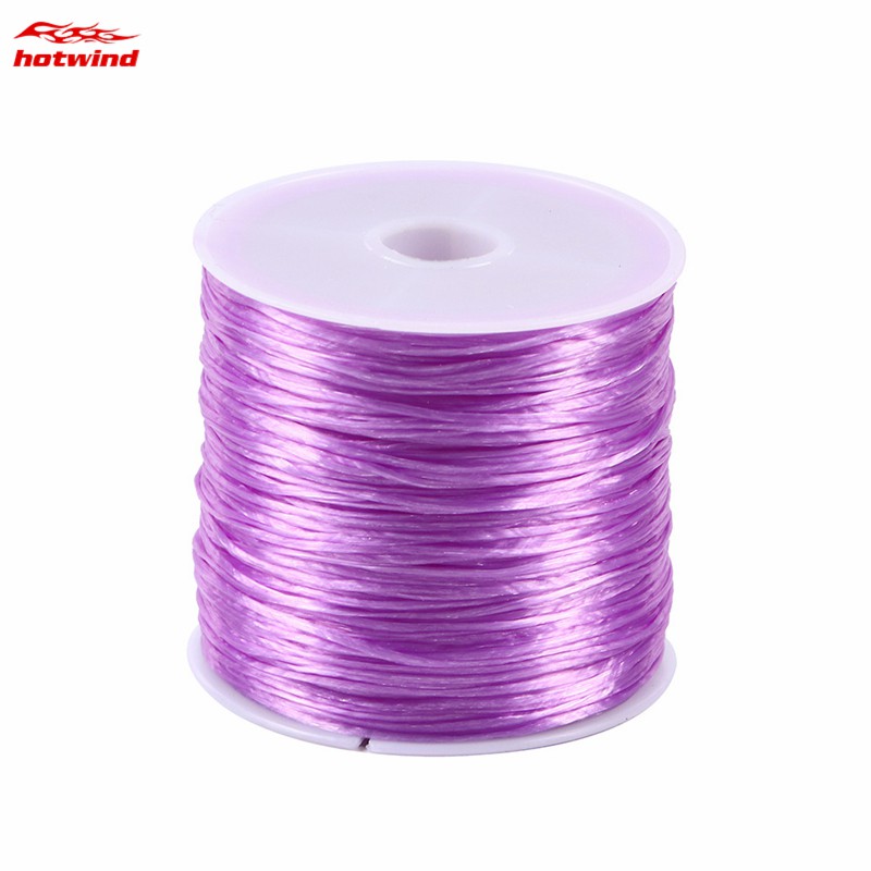 Cuộn dây co giãn 50m dùng làm trang sức DIY tiện dụng