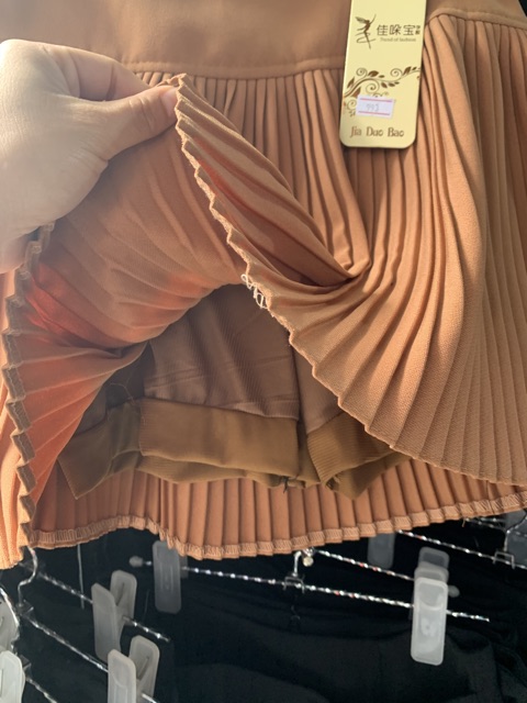 CHÂN VÁY XẾP LY NHỎ CẠP CAO MS12343 (M1- 1)