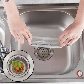 Sét 100 Túi lưới lọc rác bồn rửa bát
