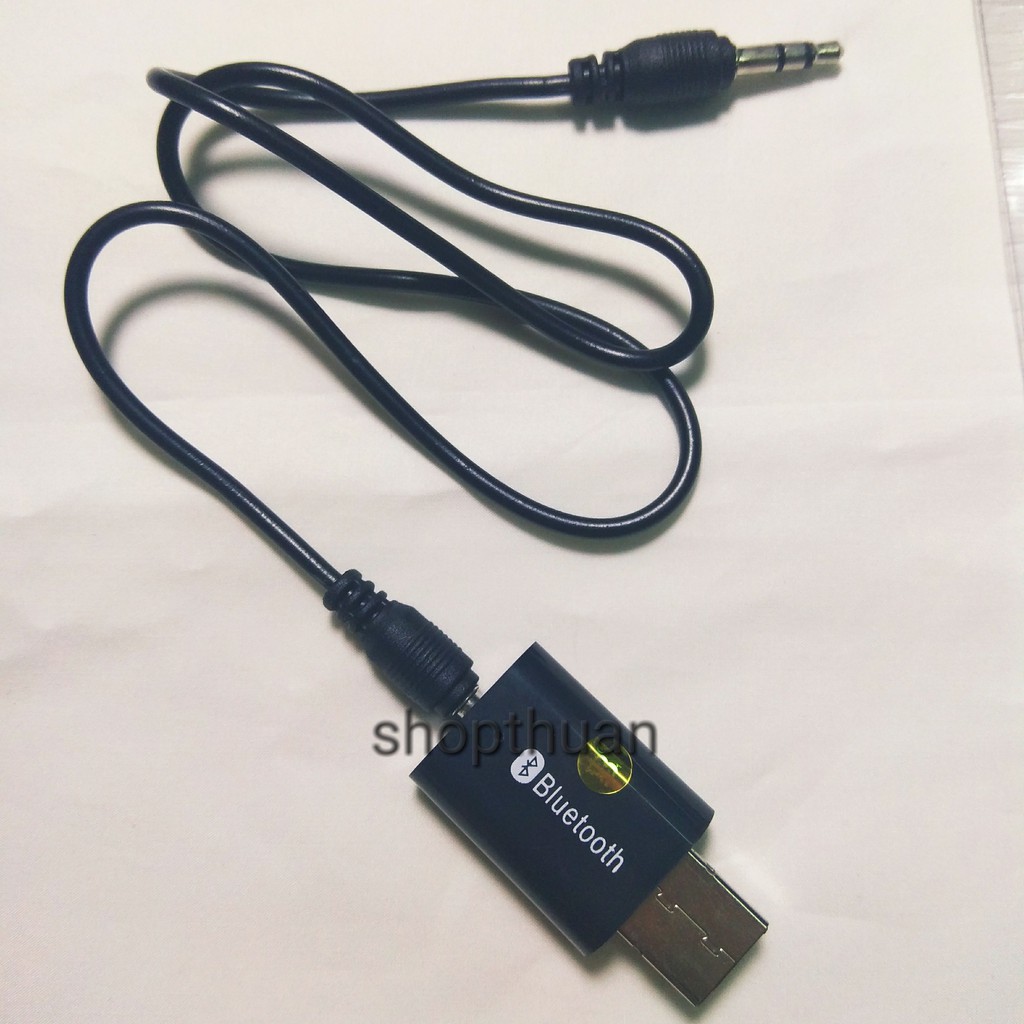 Usb bluetooth nhận âm thanh 810, thiết bị nhận bluetooth giúp biến loa thường thành loa bluetooth qua cổng AUX 3.5mm