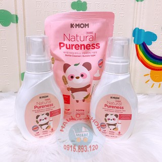 Nước rửa bình K-Mom / Kmom Hàn Quốc(MẪU MỚI NHẤT)