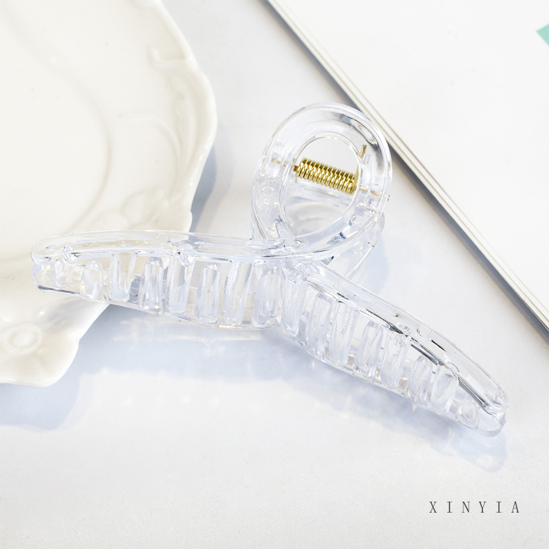 Kẹp Tóc Càng Cua Cỡ Lớn Kiểu Hàn Quốc Thời Trang Mùa Hè Xinh Xắn Cho Nữ