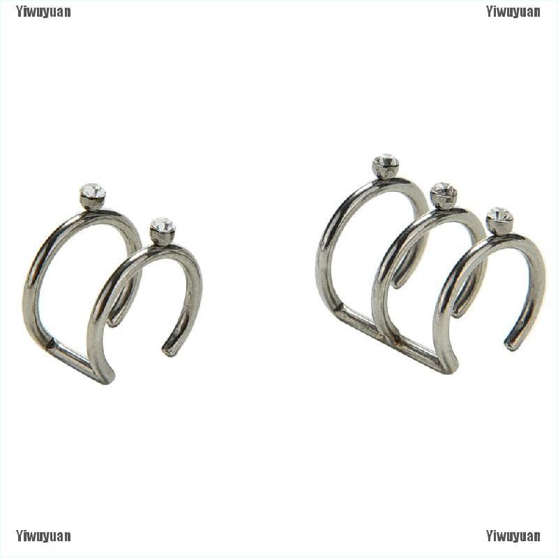 Khuyên Tai Bạc Cá Tính