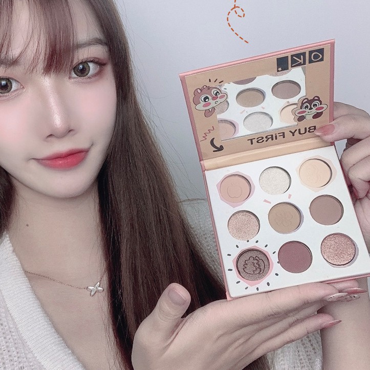 Bảng Phấn Mắt Leaduu 9 Ô sóc  Bảng Dupe Hoàn Hảo Của Colourpop | BigBuy360 - bigbuy360.vn