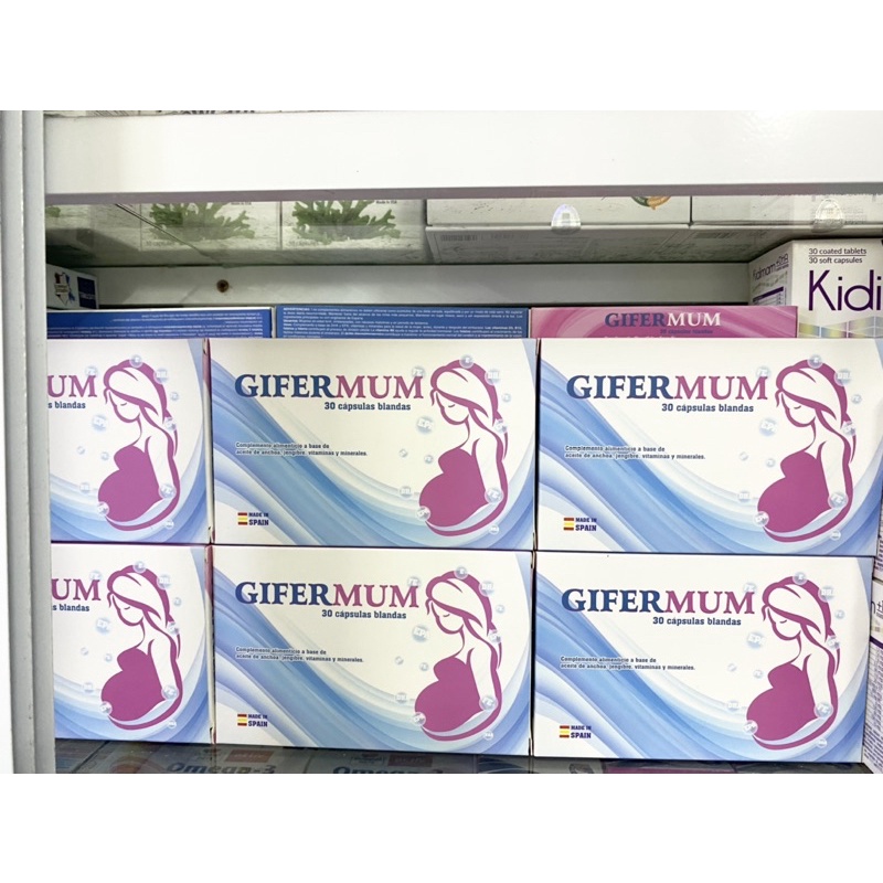 GIFERMUM - Viên uống bổ sung cho phụ nữ mang thai thiếu hụt dưỡng chất - Giảm nghén
