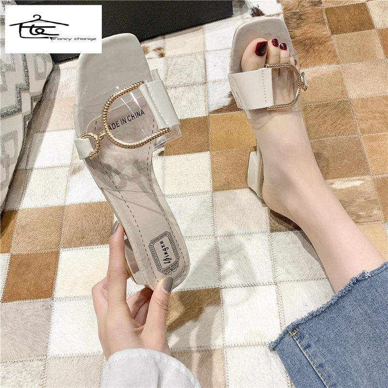 Dép Sandal Đế Dày Thời Trang Dành Cho Nữ