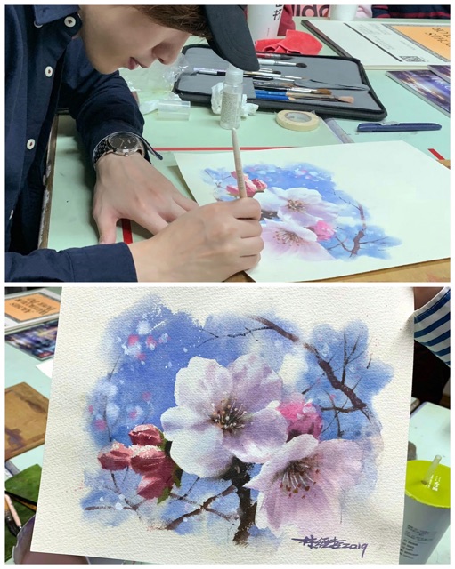 ✨Sennelier 10ml 98+2 Hộp gỗ ✨ Màu nước cao cấp Sennelier Pháp