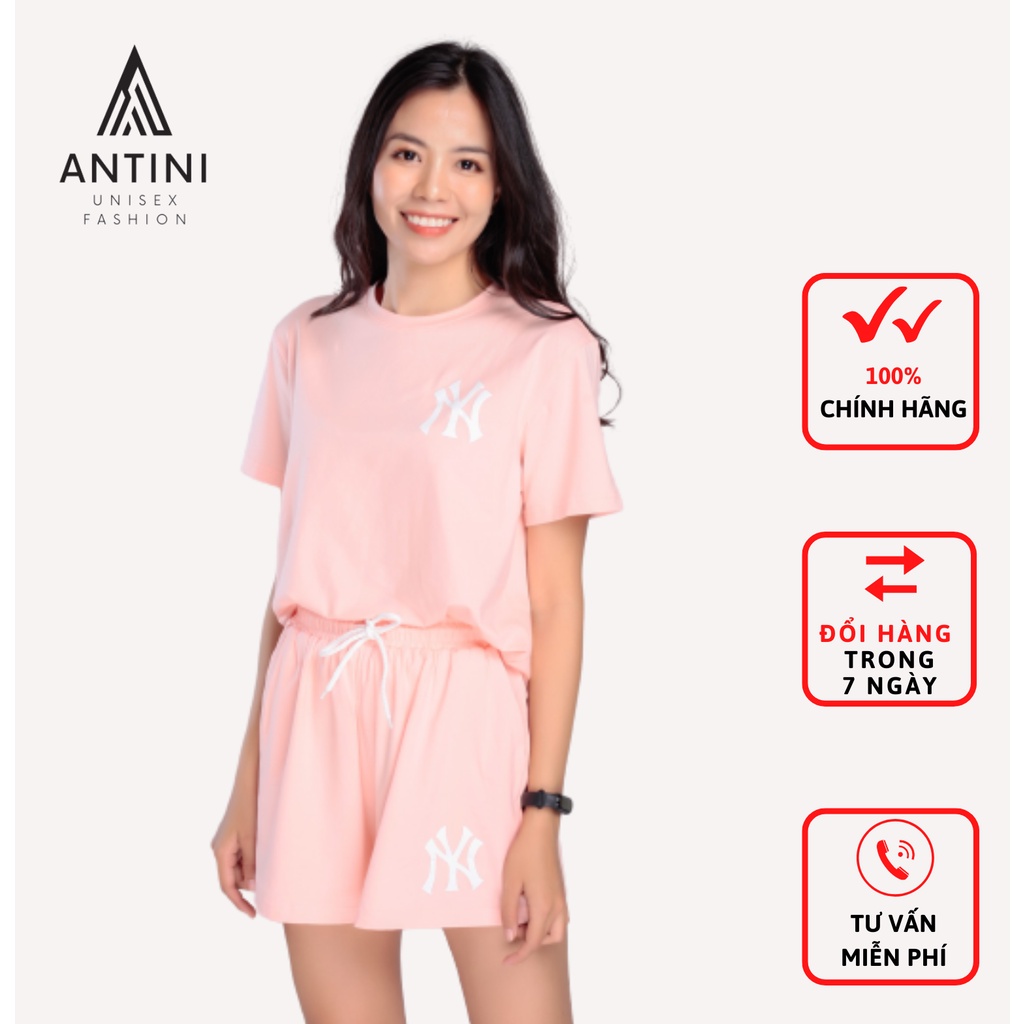 Set Thể Thao Nữ Cộc Tay Đồ Bộ Nữ Mặc Nhà Cổ Tròn Chất Thun Cotton 4 Chiều
