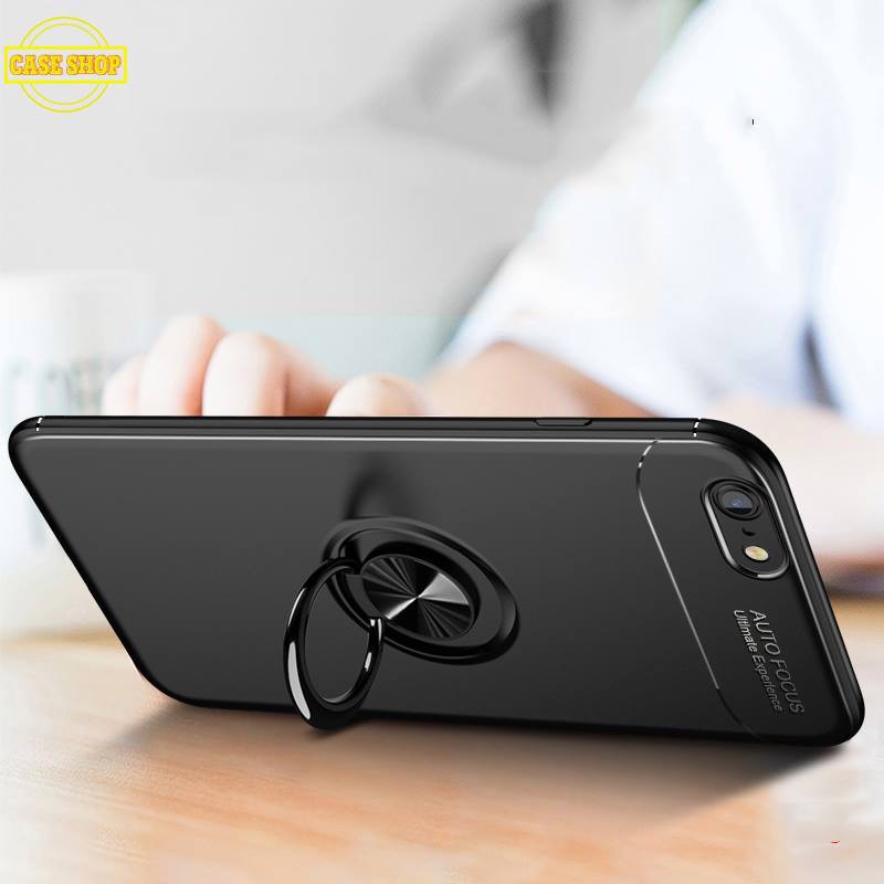 Ốp lưng iPhone 6/6plus/7/7plus/8/8plus/X/XS MAX dẻo có chân chống iRing